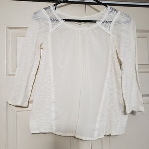 Madewell 3/4 length top